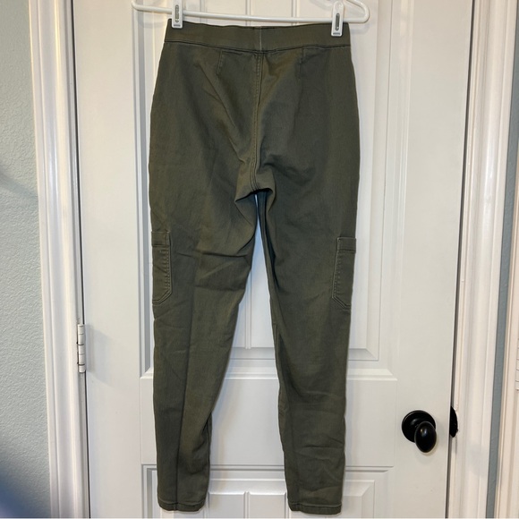 No Boundaries Olive Green Women’s Cargo‎ Pants Pockets Size XXS - Picture 8 of 15